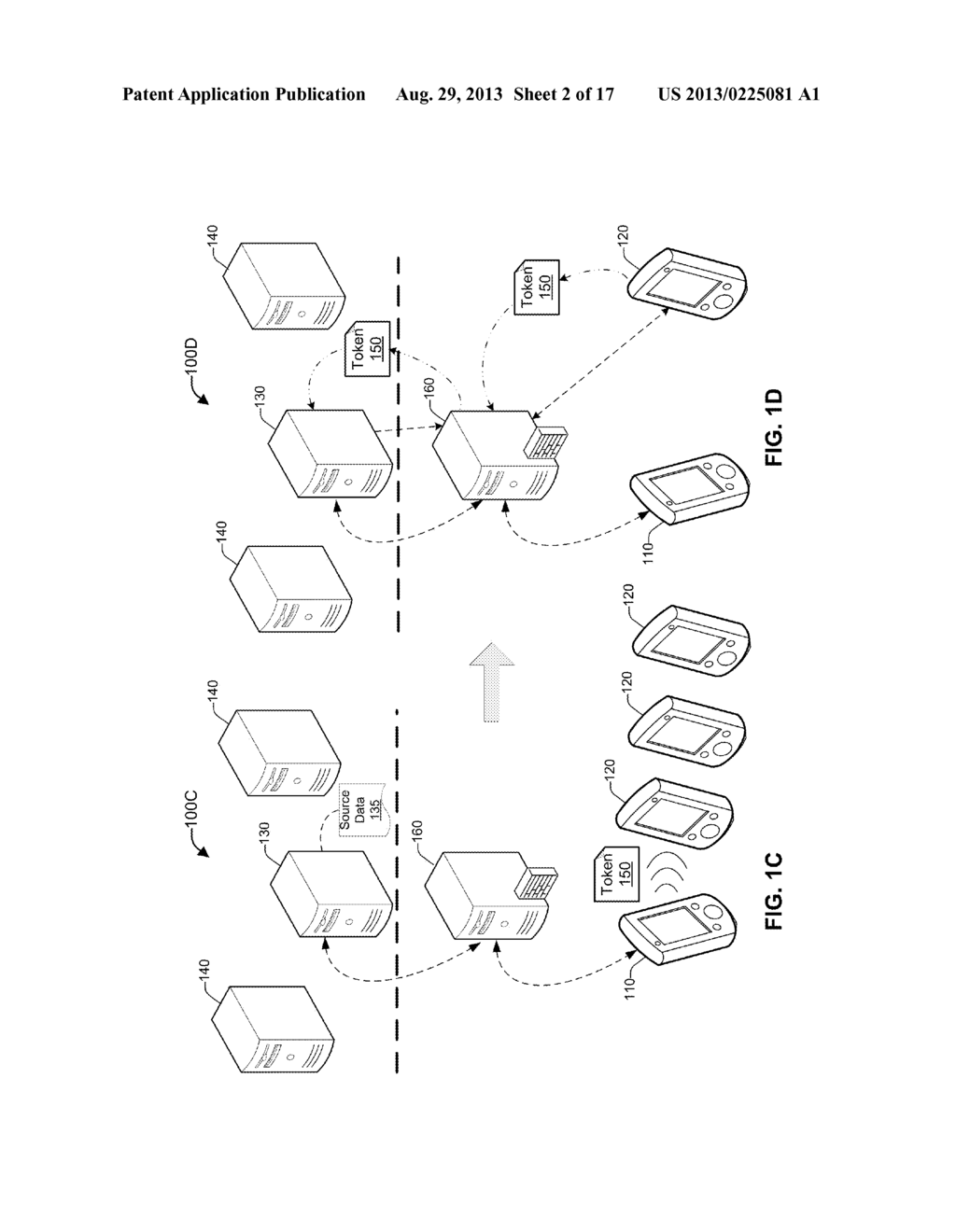 SYSTEM AND METHOD FOR INFORMATION SHARING USING NEAR PROXIMITY     COMMUNICATION - diagram, schematic, and image 03