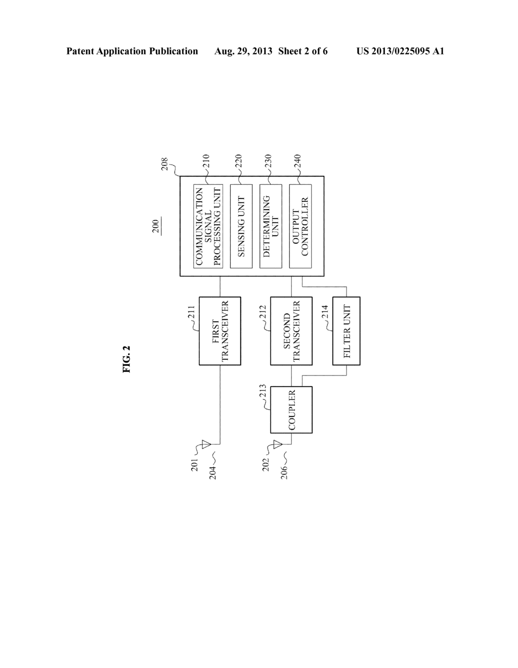 METHOD FOR REDUCING INTERMODULATION NOISE SIGNAL AND COMMUNICATION     TERMINAL - diagram, schematic, and image 03