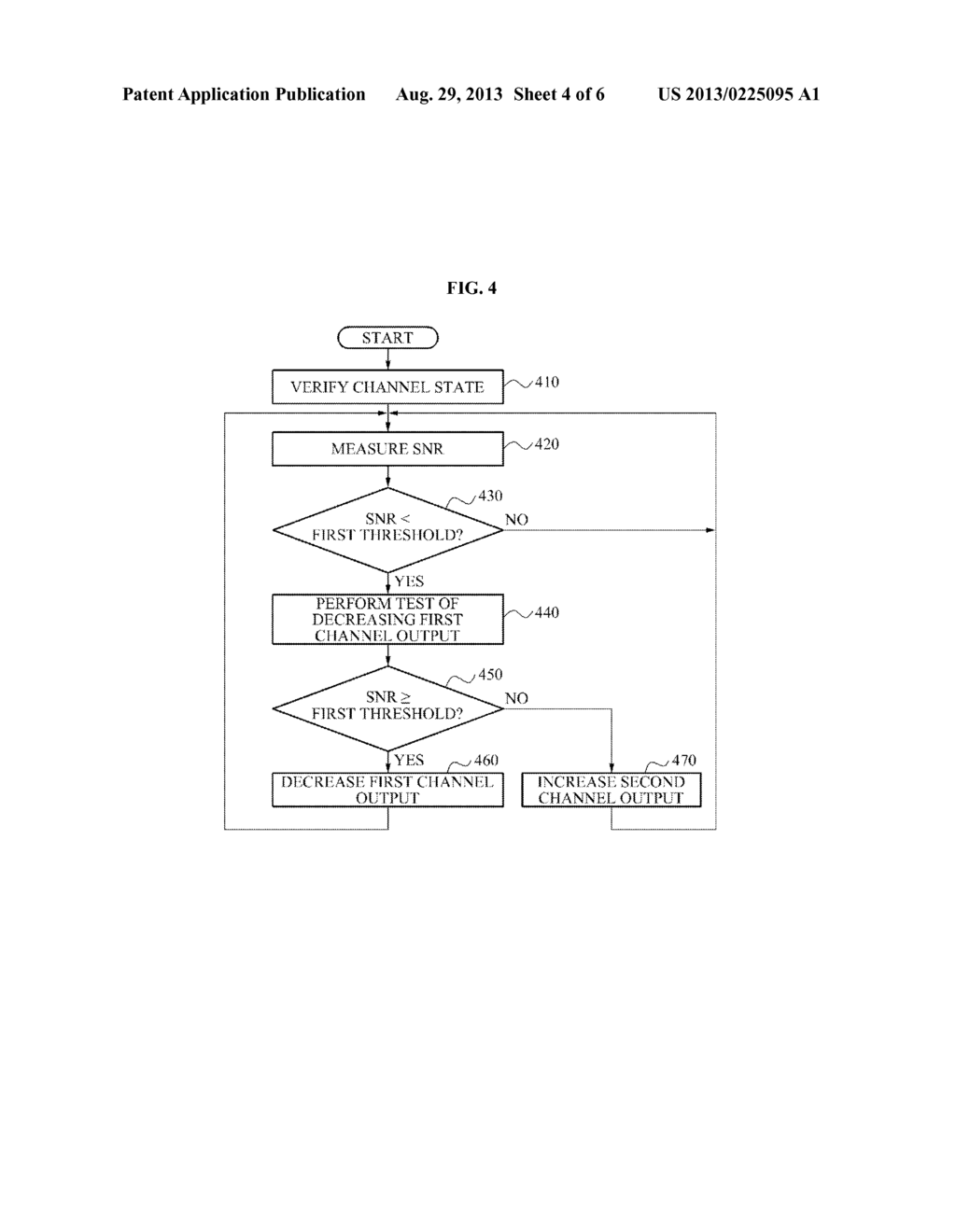 METHOD FOR REDUCING INTERMODULATION NOISE SIGNAL AND COMMUNICATION     TERMINAL - diagram, schematic, and image 05