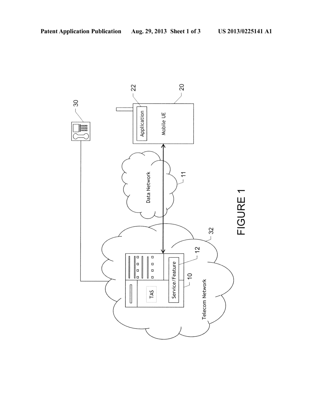 SYSTEM AND/OR METHOD FOR USING MOBILE TELEPHONES AS EXTENSIONS - diagram, schematic, and image 02