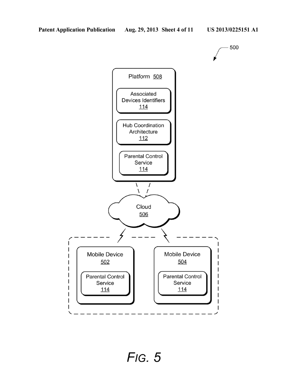 MOBILE DEVICE PARENTAL CONTROL - diagram, schematic, and image 05