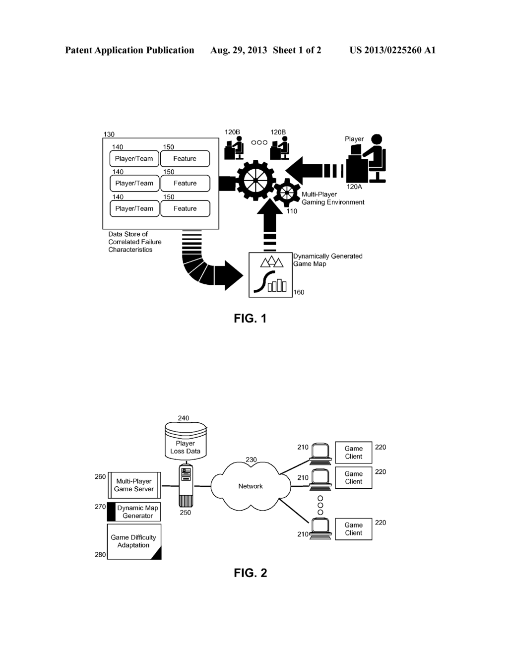 ADAPTIVE DIFFICULTY IN A MULTIPLAYER GAMING ENVIRONMENT - diagram, schematic, and image 02