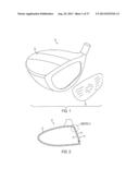 GOLF CLUB HEADS WITH IMPROVED SOUND CHARACTERISTICS diagram and image