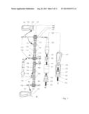 TREADMILL ERGOMETER HAVING ADAPTED PULLING AND MEASURING UNITS FOR     THERAPEUTIC APPLICATIONS AND FOR GAIT TRAINING AND RUNNING TRAINING diagram and image