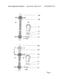 TREADMILL ERGOMETER HAVING ADAPTED PULLING AND MEASURING UNITS FOR     THERAPEUTIC APPLICATIONS AND FOR GAIT TRAINING AND RUNNING TRAINING diagram and image