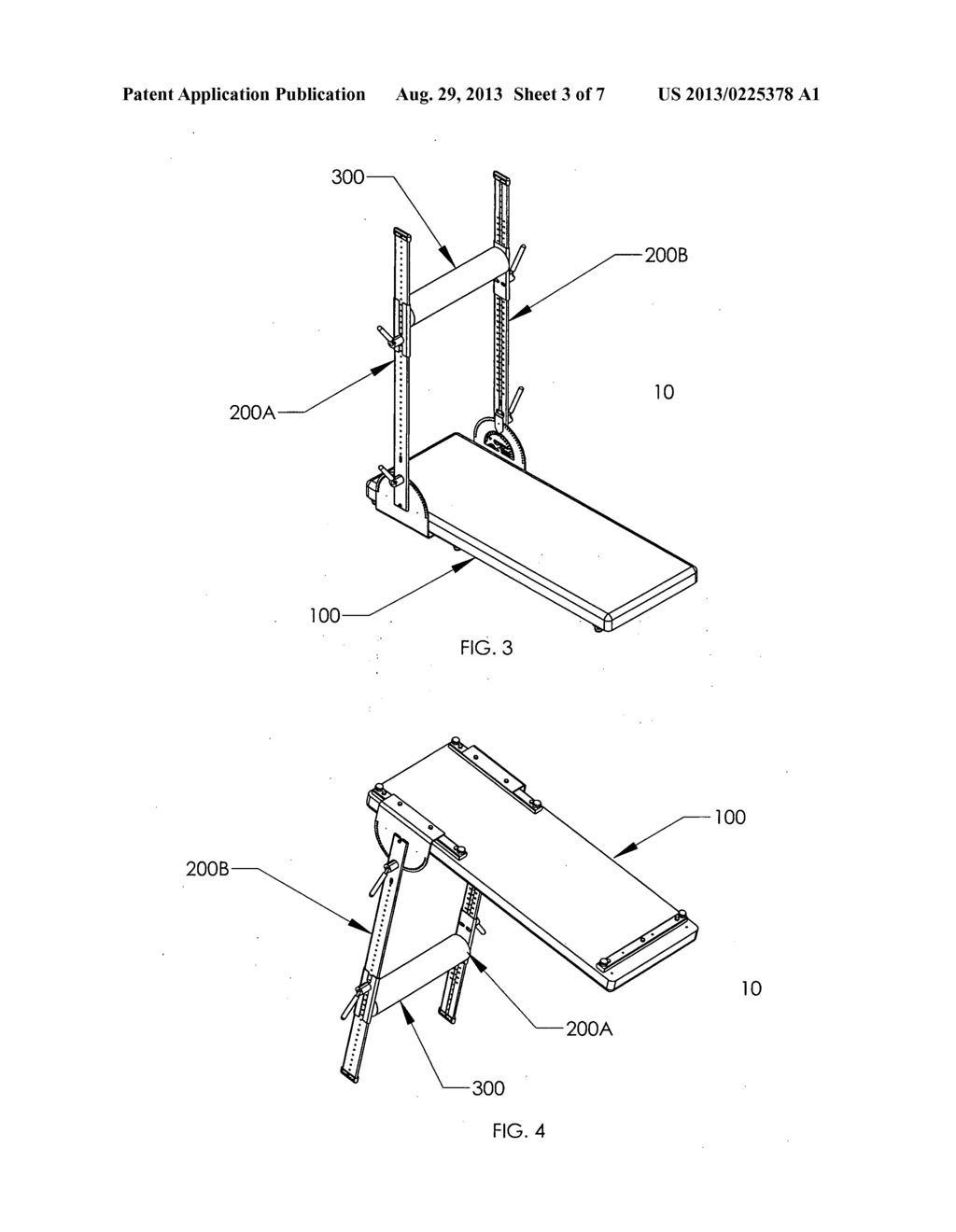 Leg Stretching Machine For Simultaneously Stretching All Stride Muscles     And Method Of Using - diagram, schematic, and image 04