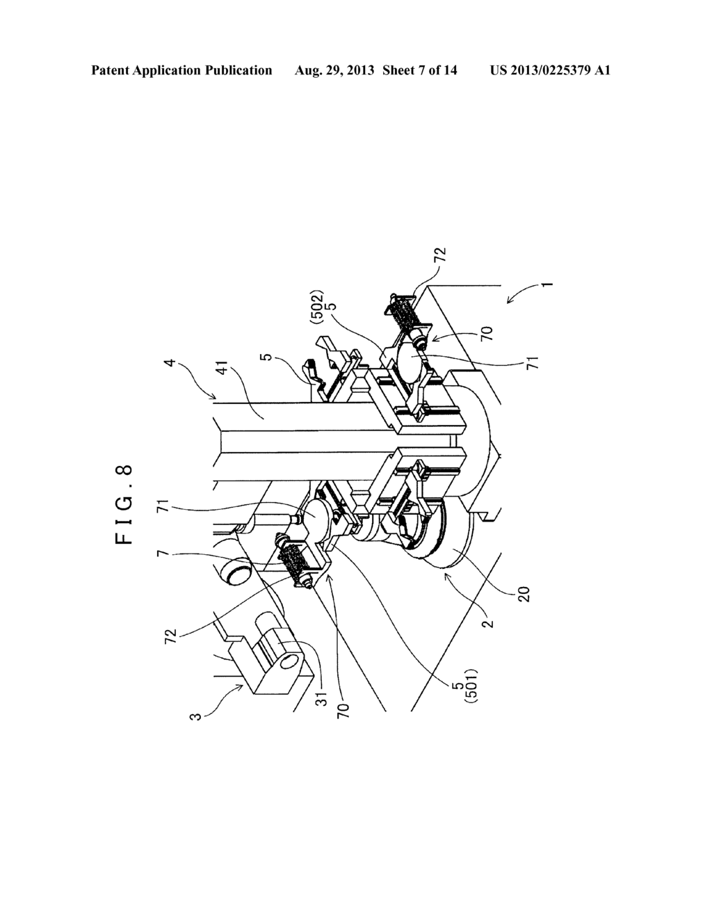 ROTATION PROCESSING MACHINE AND ROTATION PROCESSING METHOD - diagram, schematic, and image 08