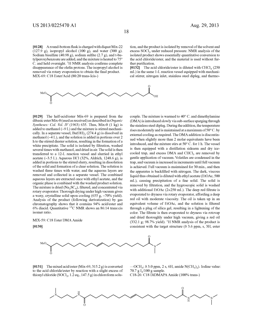FATTY AMIDES AND DERIVATIVES FROM NATURAL OIL METATHESIS - diagram, schematic, and image 19