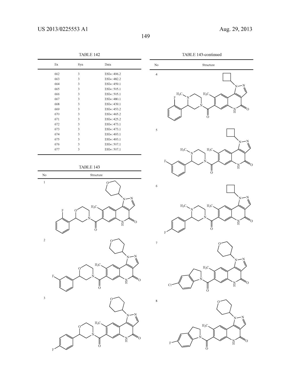 PYRAZOLOQUINOLINE COMPOUND - diagram, schematic, and image 150