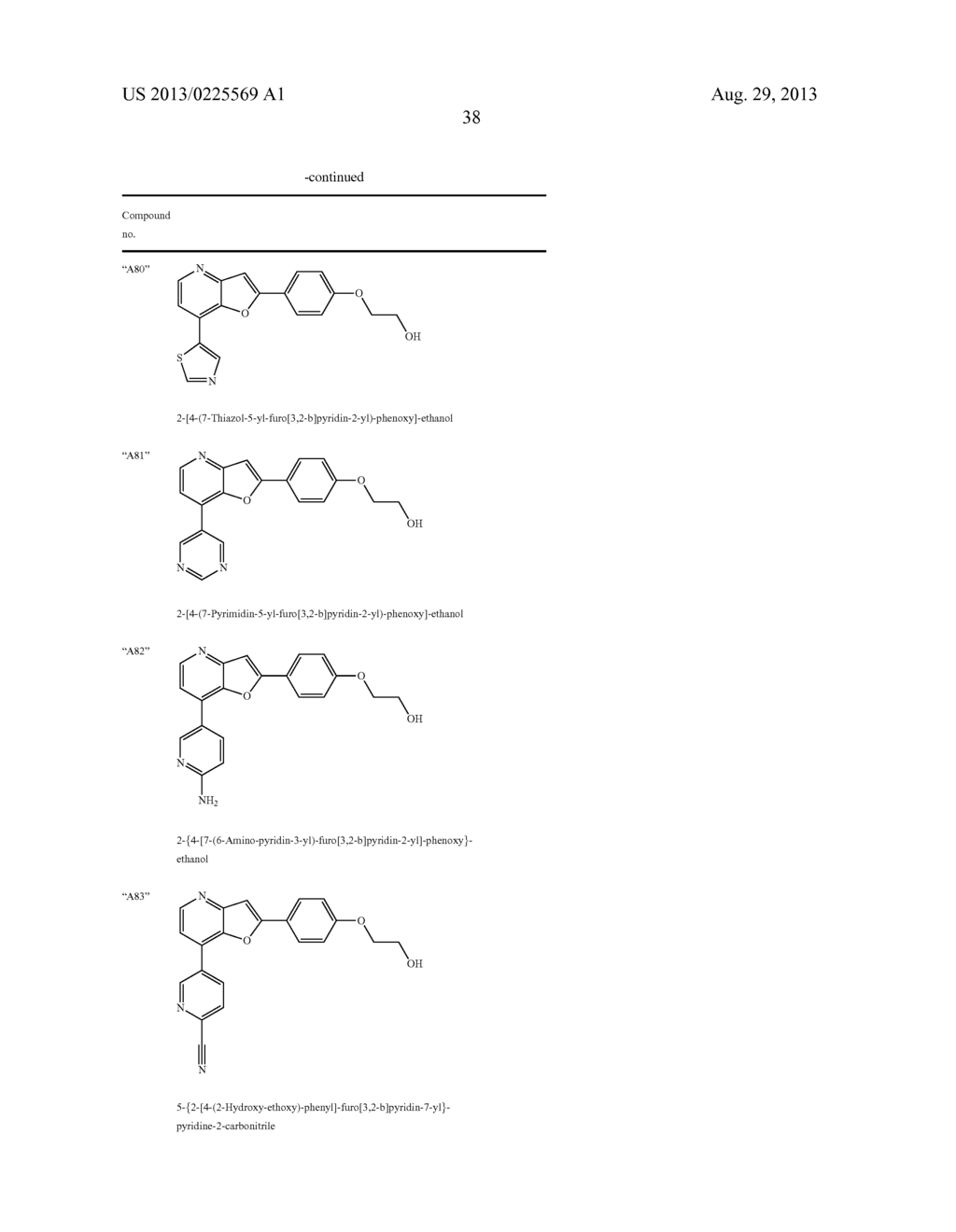 FUROPYRIDINE DERIVATIVES - diagram, schematic, and image 39