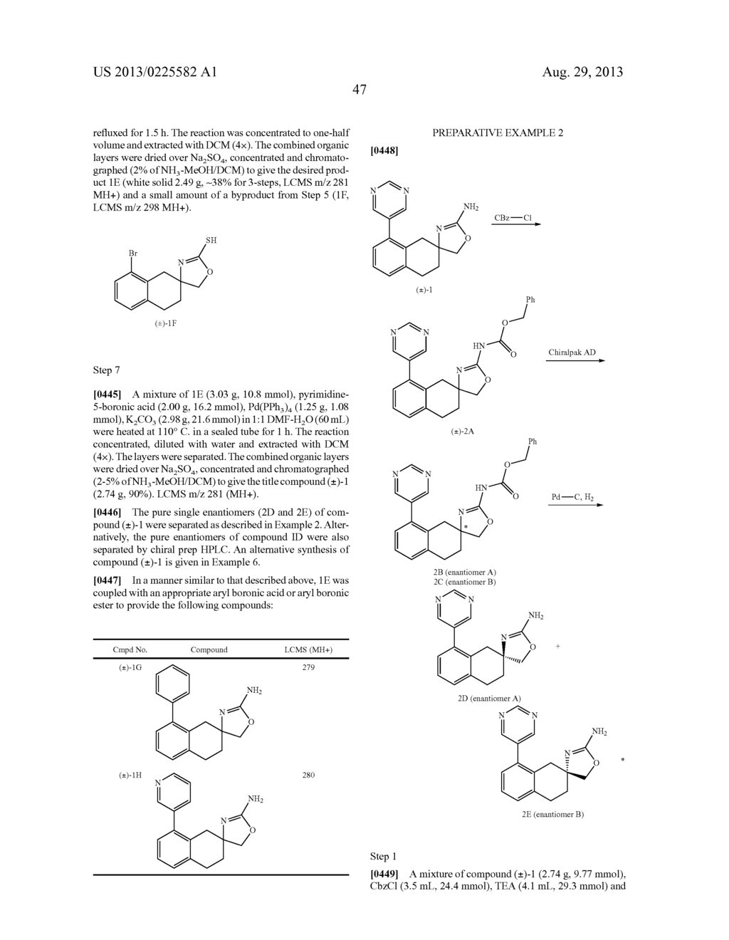 BIARYL-SPIROAMINOOXZAOLINE ANALOGUES AS ALPHA 2C ADRENERGIC RECEPTOR     MODULATORS - diagram, schematic, and image 48