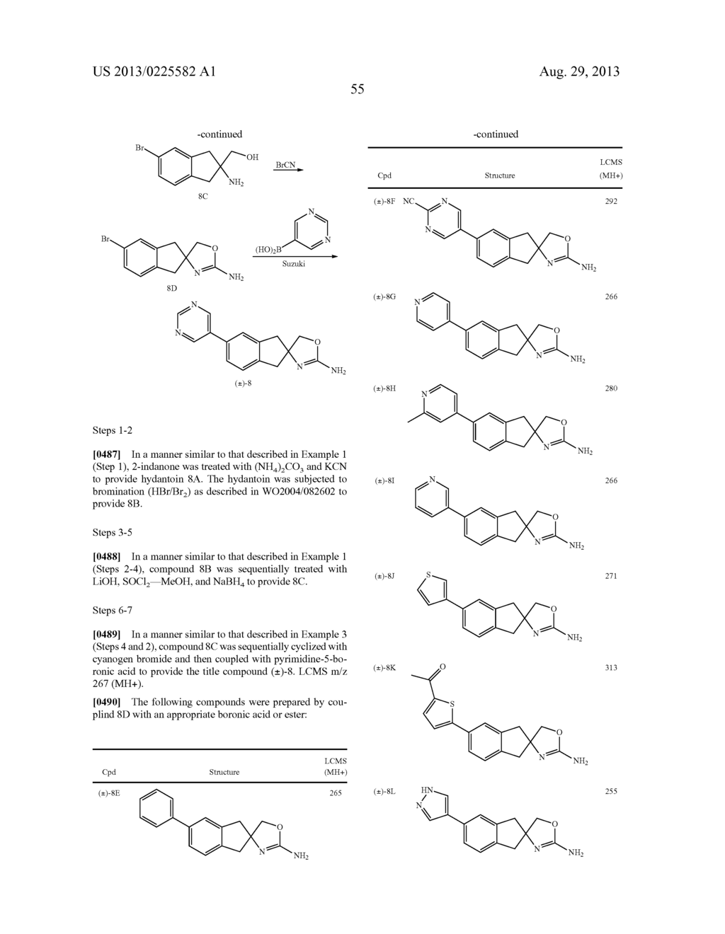 BIARYL-SPIROAMINOOXZAOLINE ANALOGUES AS ALPHA 2C ADRENERGIC RECEPTOR     MODULATORS - diagram, schematic, and image 56