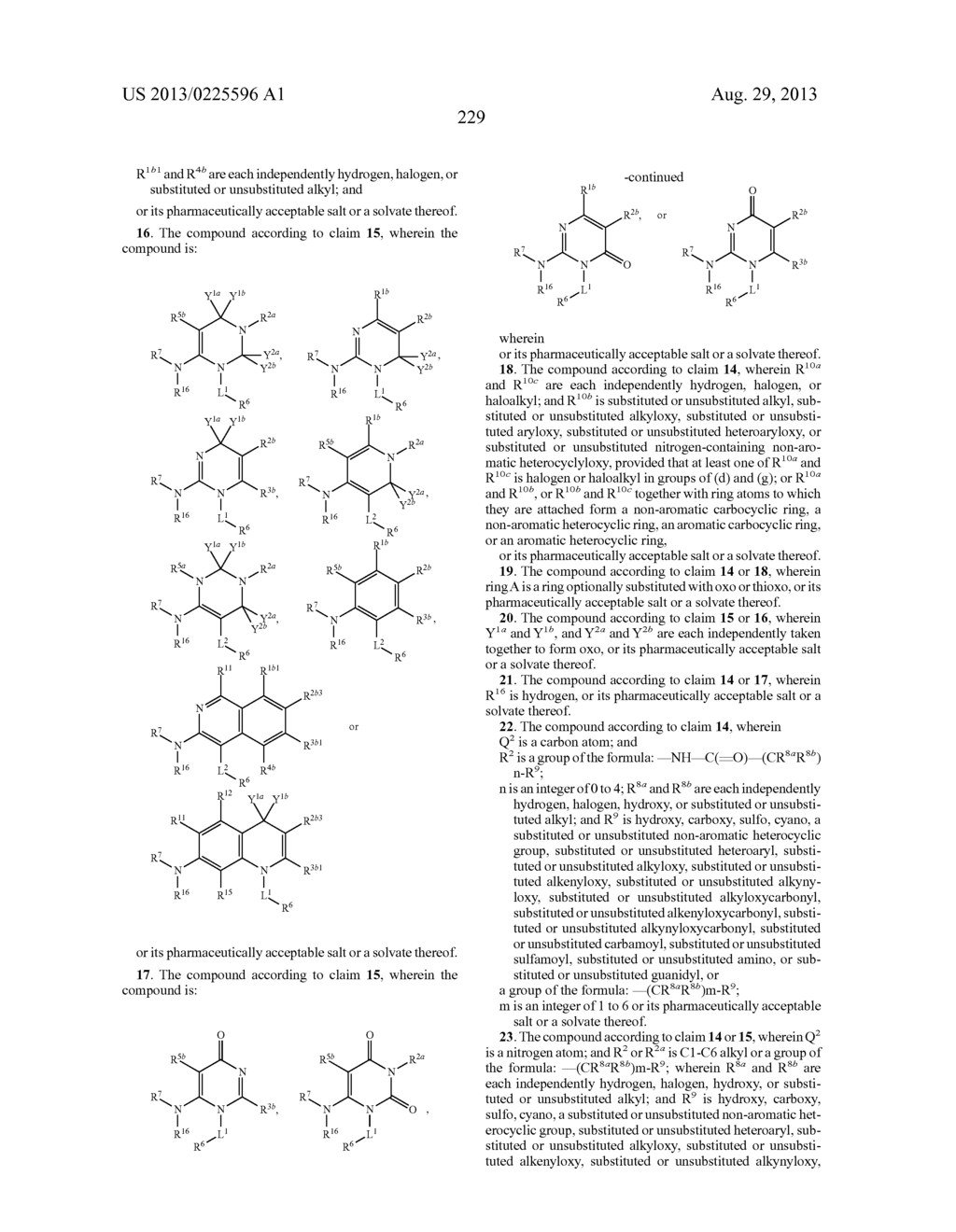 NOVEL HETEROCYCLIC DERIVATIVE AND PHARMACEUTICAL COMPOSITION COMPRISING     THE SAME (AS AMENDED) - diagram, schematic, and image 230