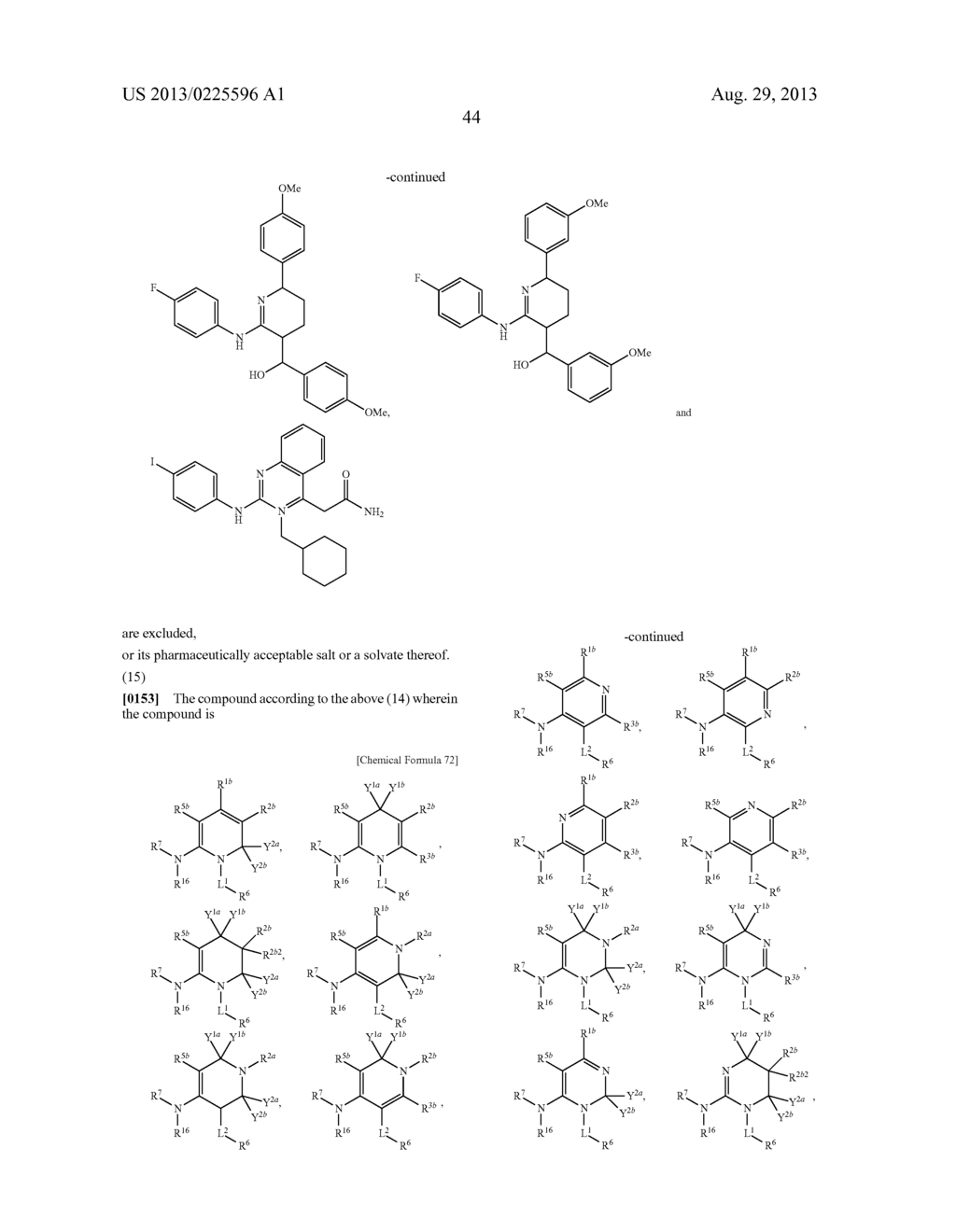 NOVEL HETEROCYCLIC DERIVATIVE AND PHARMACEUTICAL COMPOSITION COMPRISING     THE SAME (AS AMENDED) - diagram, schematic, and image 45