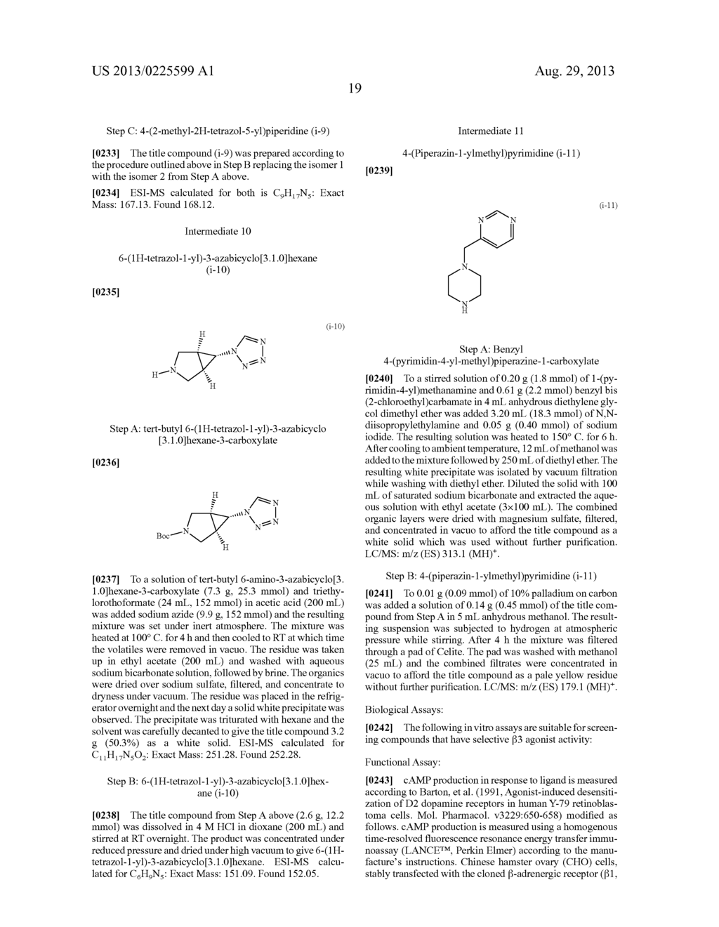 NOVEL PYRROLIDINE DERIVED BETA 3 ADRENERGIC RECEPTOR AGONISTS - diagram, schematic, and image 20