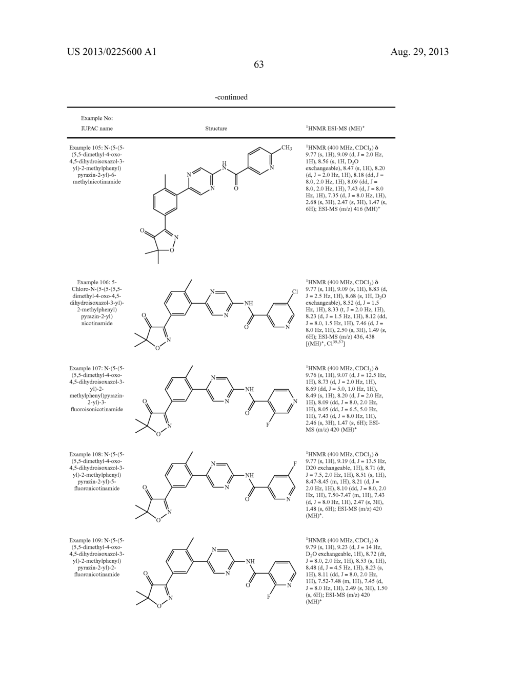 OXAZOLINE AND ISOXAZOLINE DERIVATIVES AS CRAC MODULATORS - diagram, schematic, and image 64