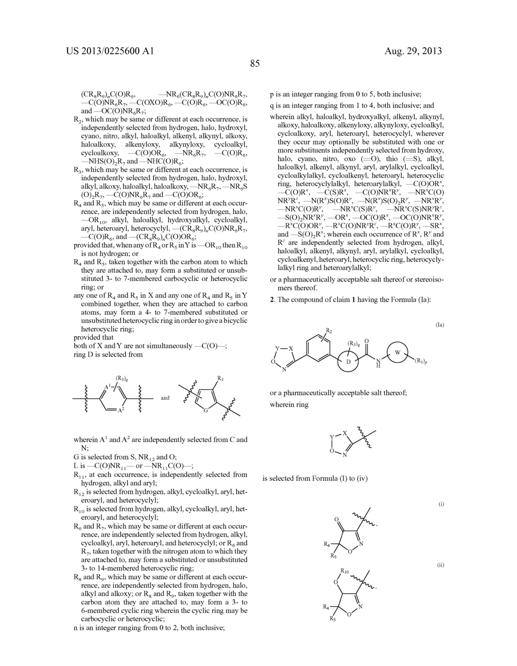 OXAZOLINE AND ISOXAZOLINE DERIVATIVES AS CRAC MODULATORS - diagram, schematic, and image 86