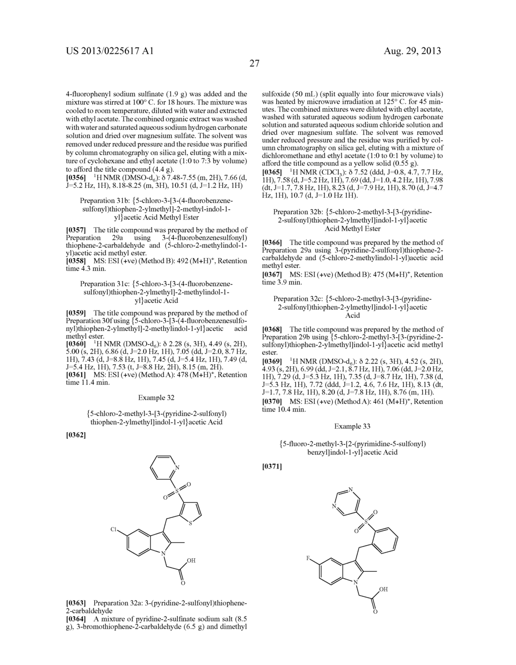 INDOLES AND THEIR THERAPEUTIC USE - diagram, schematic, and image 28