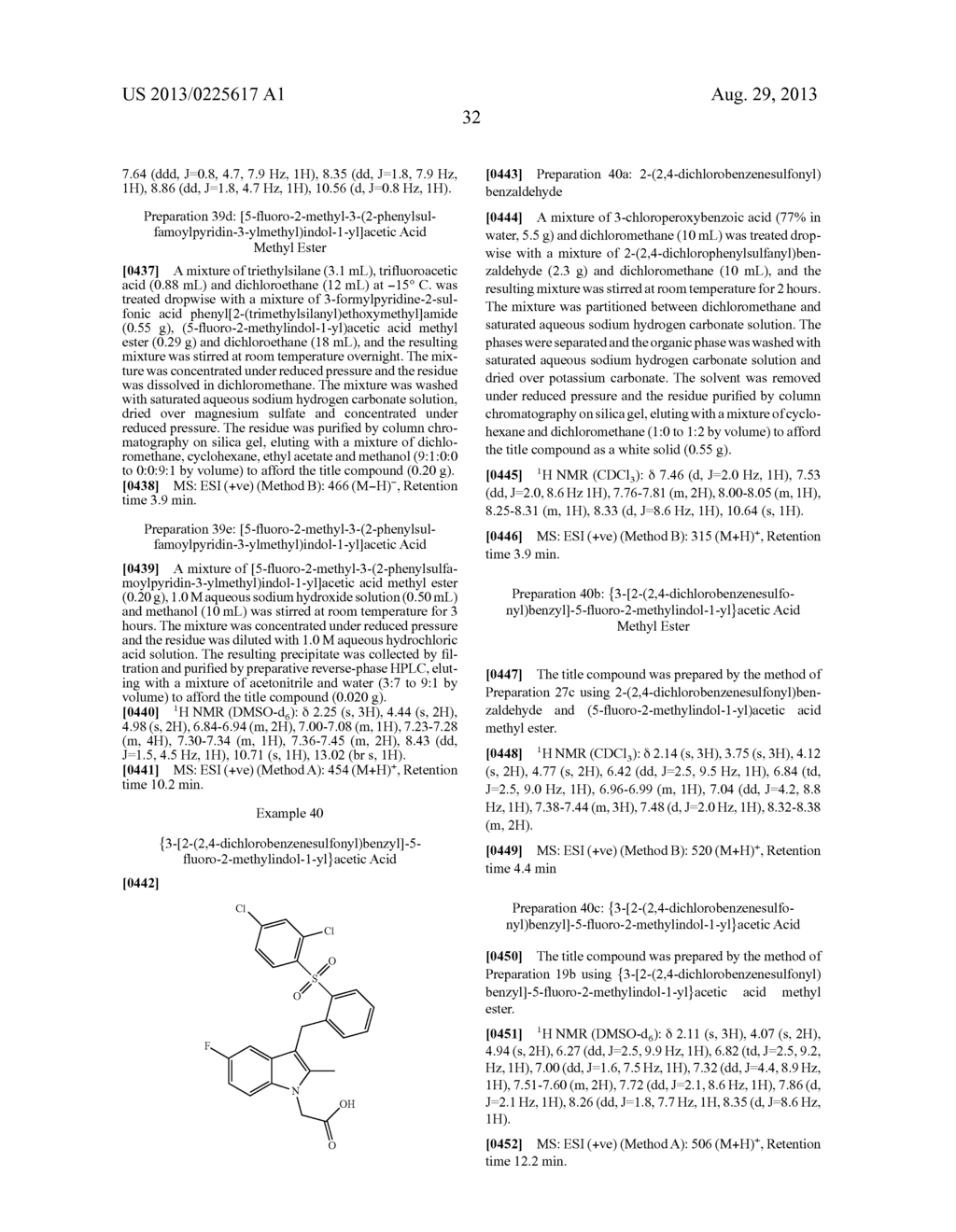 INDOLES AND THEIR THERAPEUTIC USE - diagram, schematic, and image 33