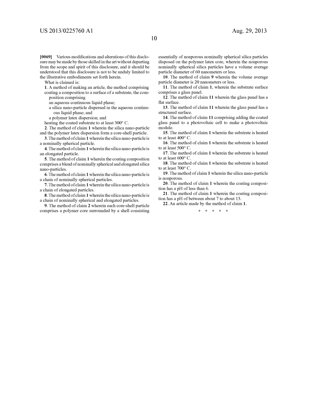 COATING COMPOSITION AND METHOD OF MAKING AND USING THE SAME - diagram, schematic, and image 11