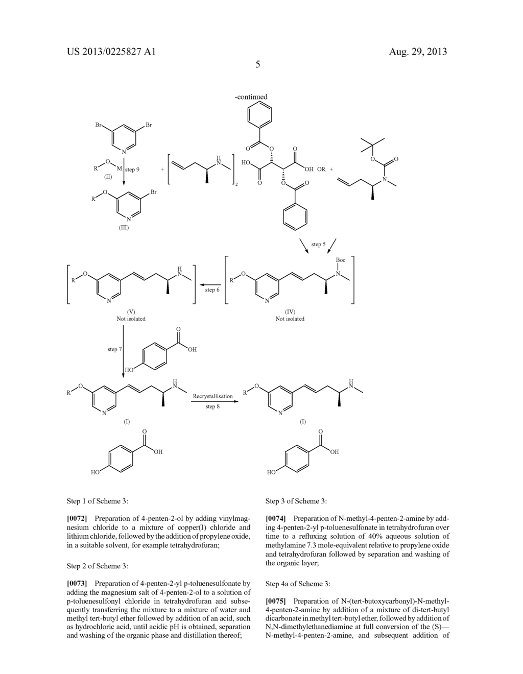 New Process for the Preparation of Aryl Substituted Olefinic Amines - diagram, schematic, and image 06