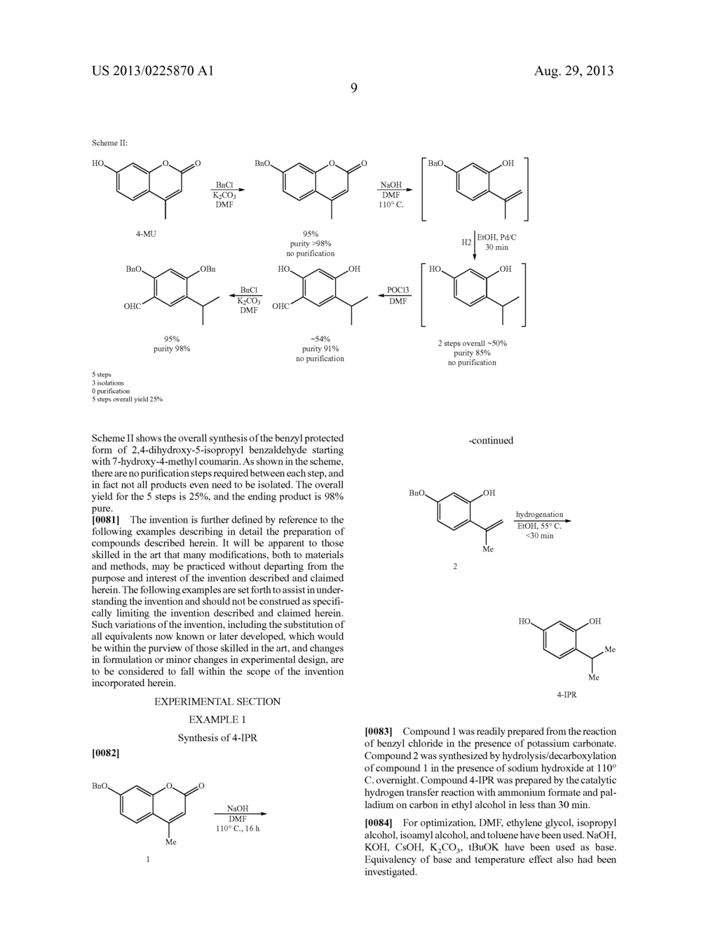 METHOD OF SYNTHESIZING SUBSTITUTED 2-ALKYL PHENOLS - diagram, schematic, and image 10