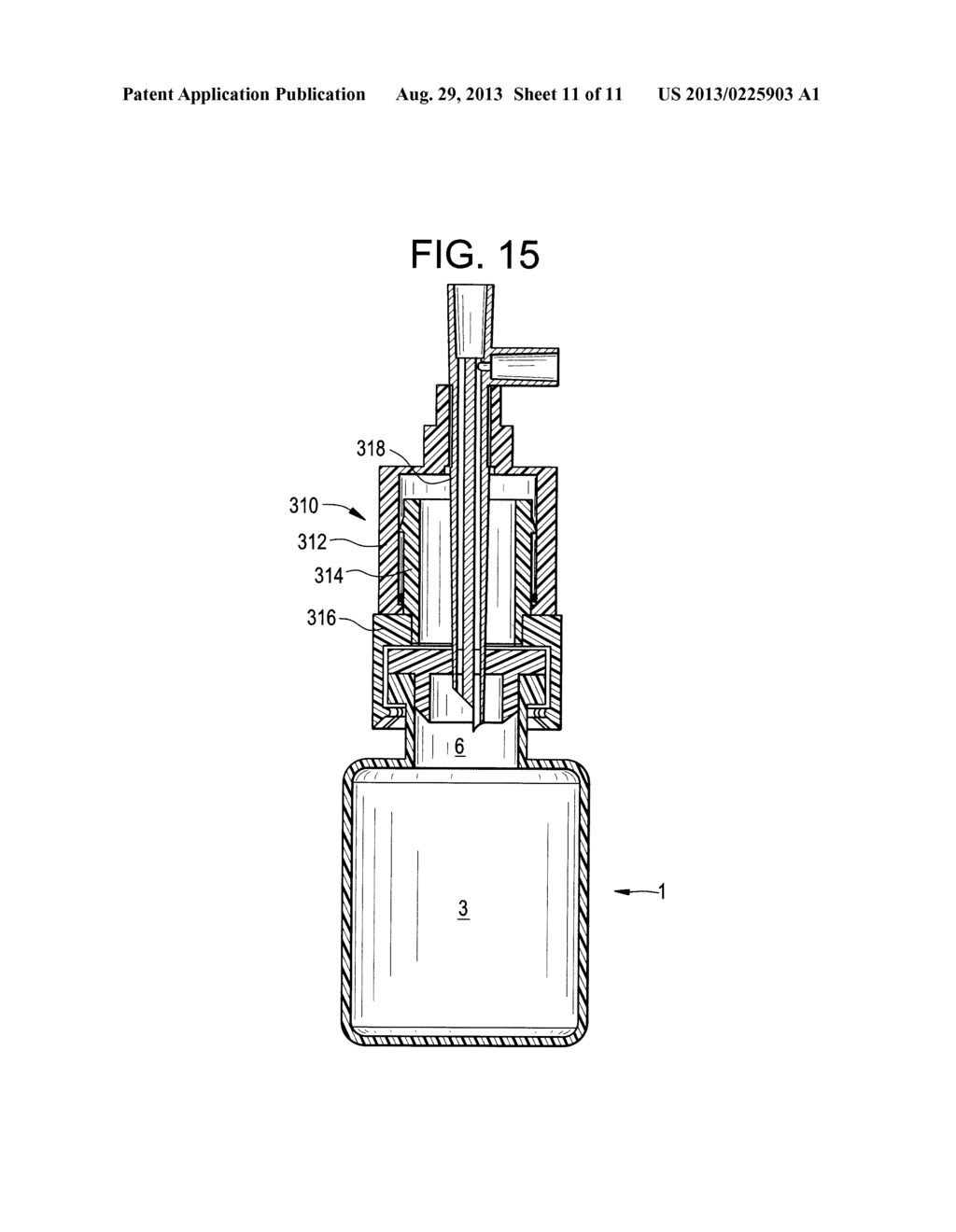 PIERCE AND FILL DEVICE - diagram, schematic, and image 12