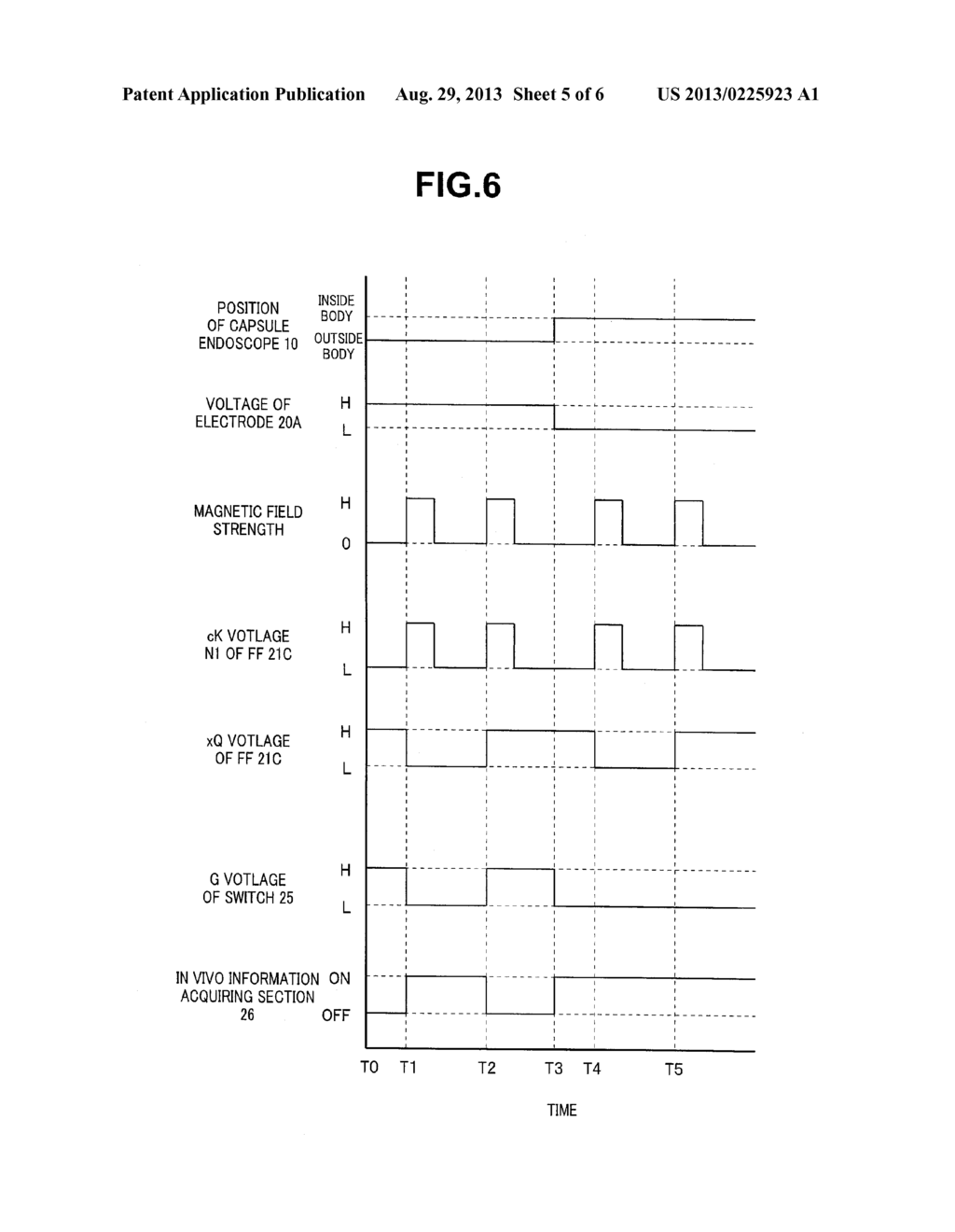 IN VIVO INFORMATION ACQUIRING APPARATUS - diagram, schematic, and image 06