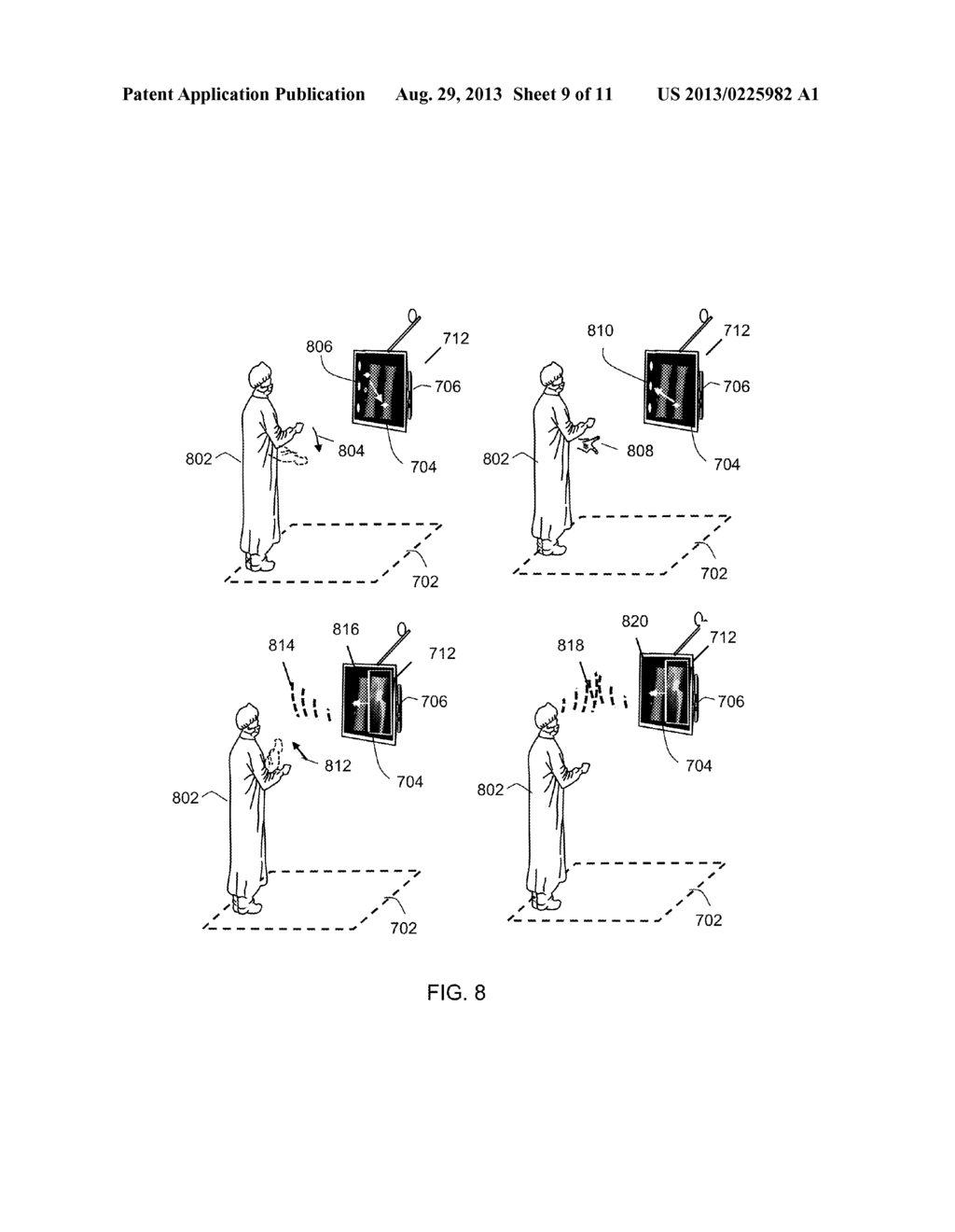 SYSTEM AND METHOD  FOR SENSORIZED USER INTERFACE - diagram, schematic, and image 10