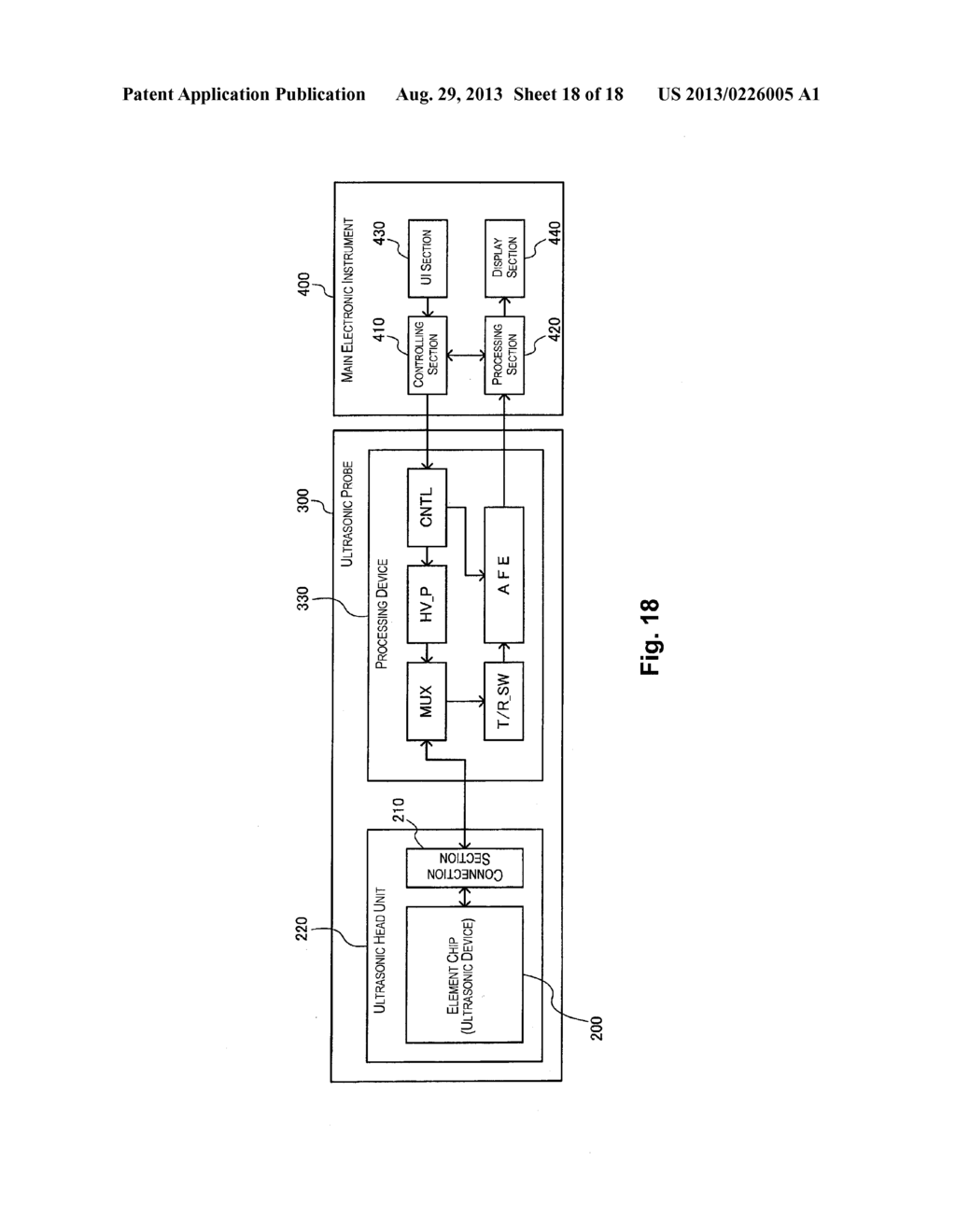 ULTRASONIC DEVICE, PROBE, ELECTRONIC INSTRUMENT, DIAGNOSTIC DEVICE, AND     PROCESSING DEVICE - diagram, schematic, and image 19