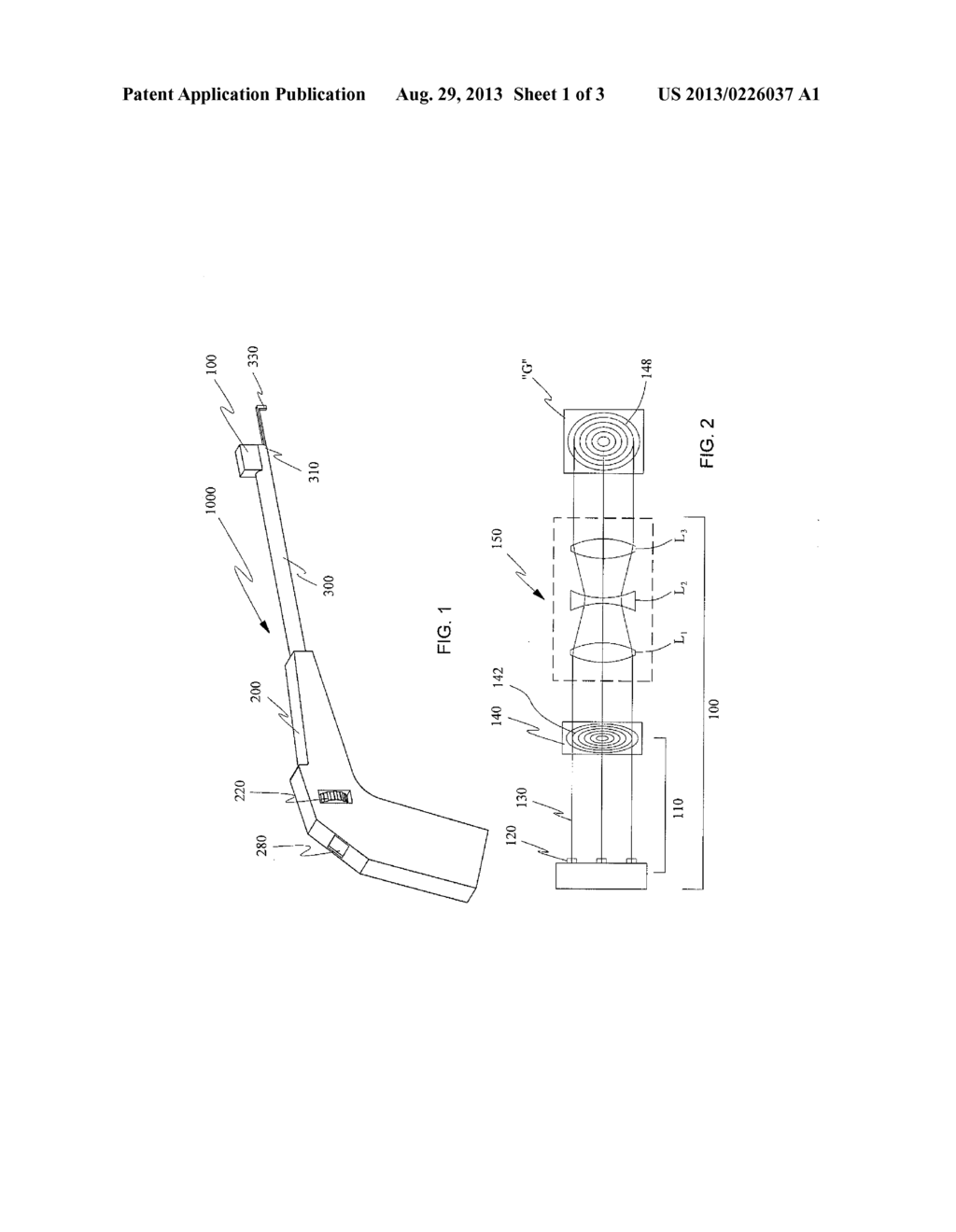 ULTRA-WIDE ANGLE ZOOM PROJECTION SYSTEM FOR REAL TIME IN-SITU SURGICAL     METROLOGY - diagram, schematic, and image 02