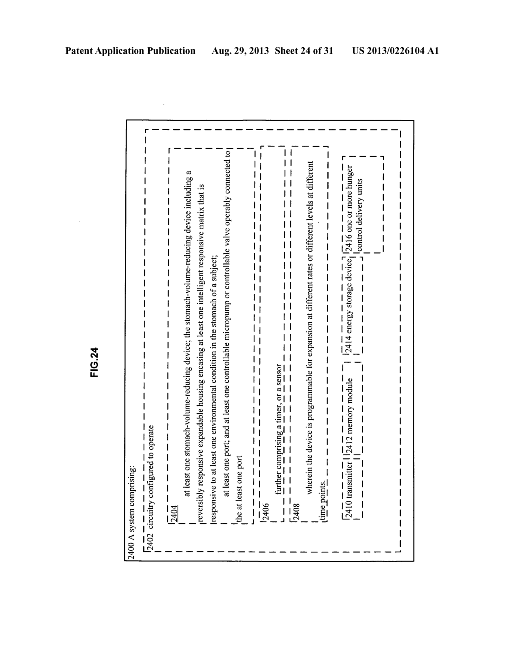 Devices, systems, and methods to control stomach volume - diagram, schematic, and image 25