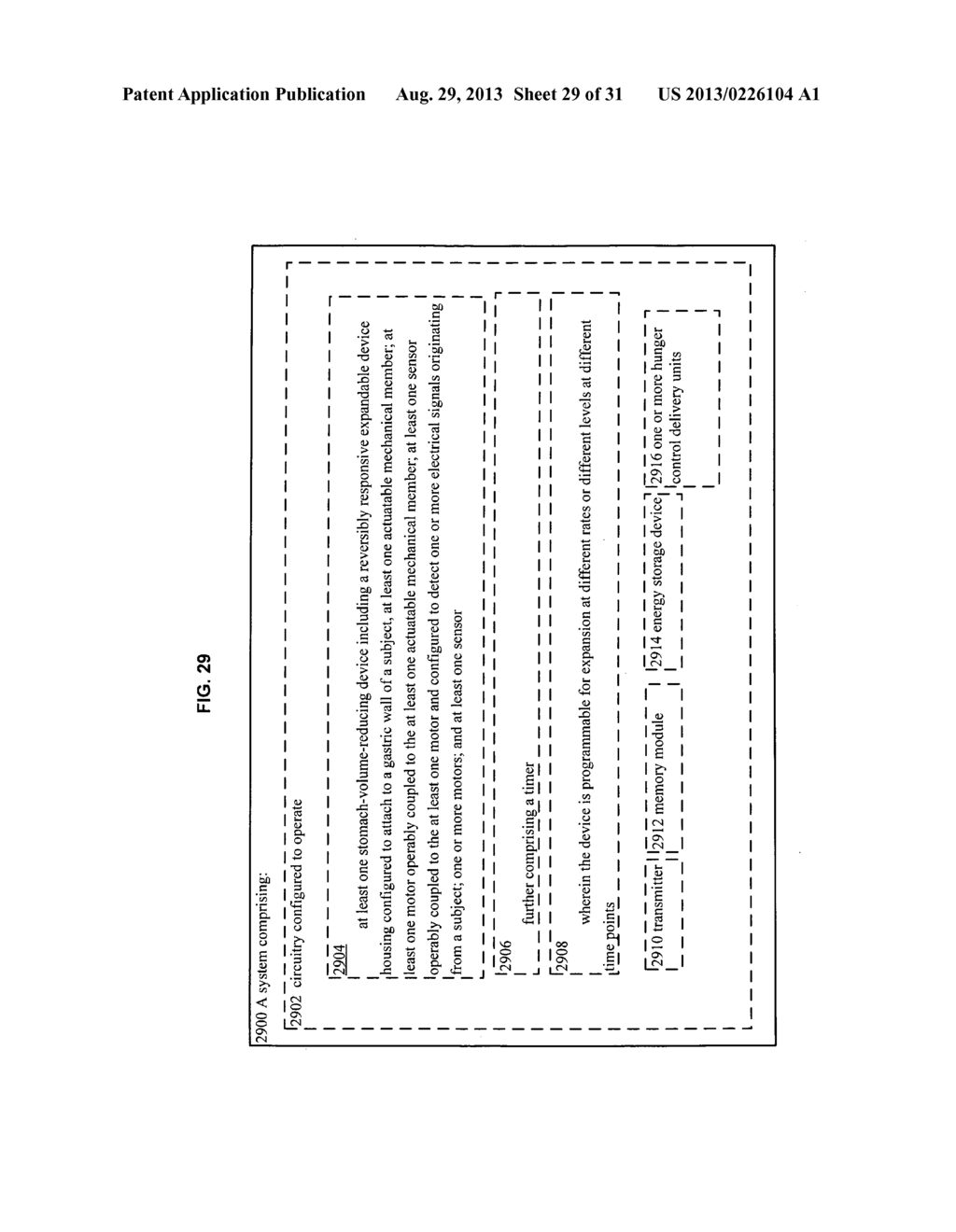 Devices, systems, and methods to control stomach volume - diagram, schematic, and image 30