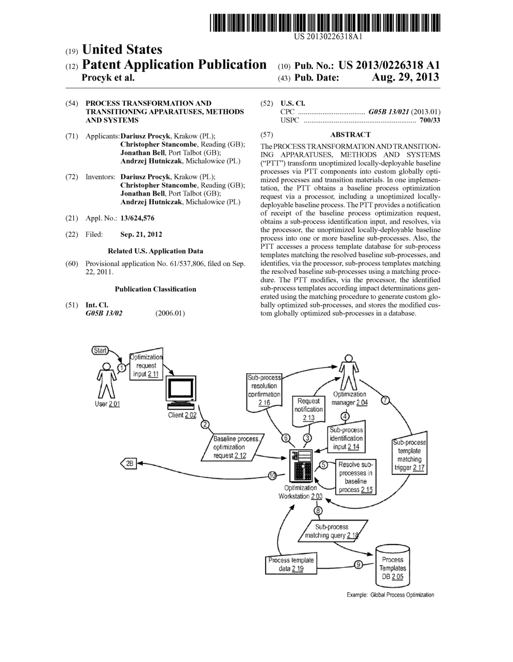 PROCESS TRANSFORMATION AND TRANSITIONING APPARATUSES, METHODS AND SYSTEMS - diagram, schematic, and image 01