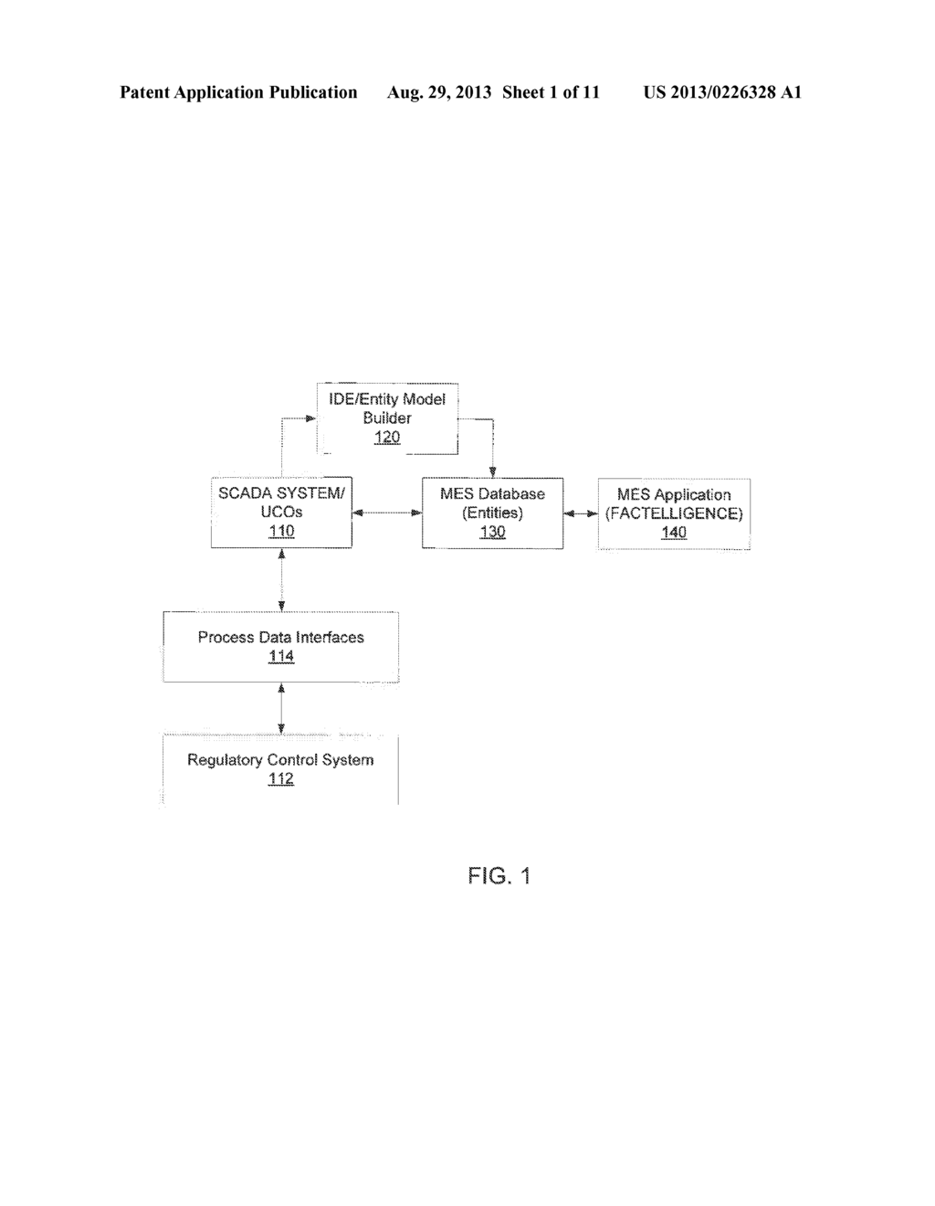 SYSTEM FOR MAINTAINING UNIFIED ACCESS TO SCADA AND MANUFACTURING EXECUTION     SYSTEM (MES) INFORMATION - diagram, schematic, and image 02