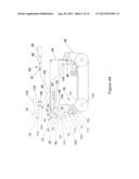 TRACKED VEHICLE WITH MULTIPLE SELF-CONTAINED TRACKED DRIVES AND REMOTE     TRACKED DRIVE JETTISONING CAPABILITY diagram and image