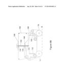 TRACKED VEHICLE WITH MULTIPLE SELF-CONTAINED TRACKED DRIVES AND REMOTE     TRACKED DRIVE JETTISONING CAPABILITY diagram and image