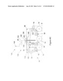 TRACKED VEHICLE WITH MULTIPLE SELF-CONTAINED TRACKED DRIVES AND REMOTE     TRACKED DRIVE JETTISONING CAPABILITY diagram and image