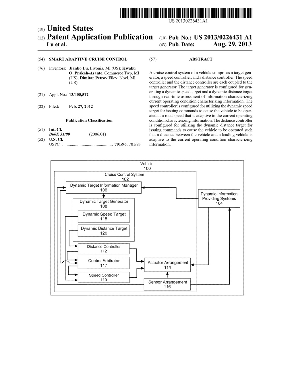 SMART ADAPTIVE CRUISE CONTROL - diagram, schematic, and image 01