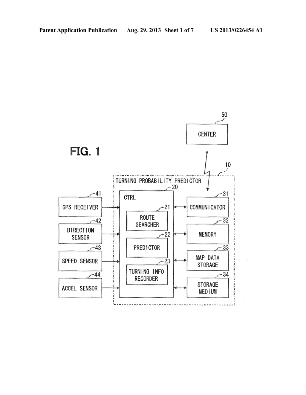 TURNING PROBABILITY PREDICTION APPARATUS AND METHOD - diagram, schematic, and image 02