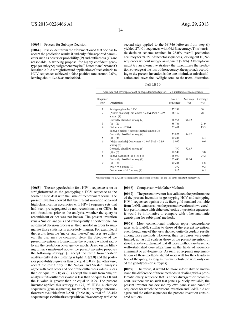 QUERY SEQUENCE GENOTYPE OR SUBTYPE CLASSIFICATION METHOD - diagram, schematic, and image 45