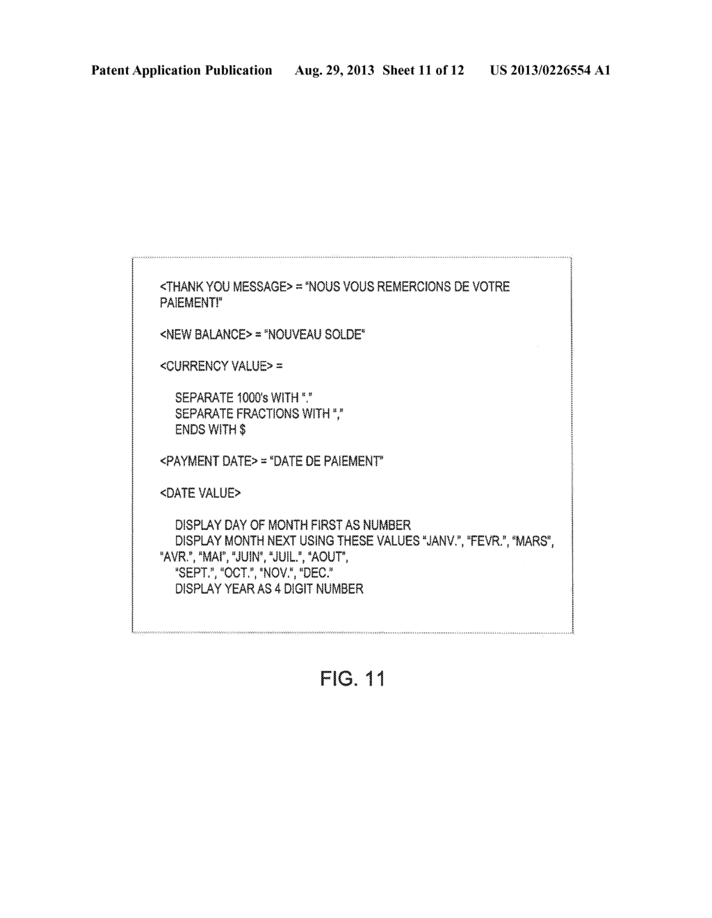 SYSTEMS AND METHODS FOR INTERNATIONALIZATION AND LOCALIZATION - diagram, schematic, and image 12