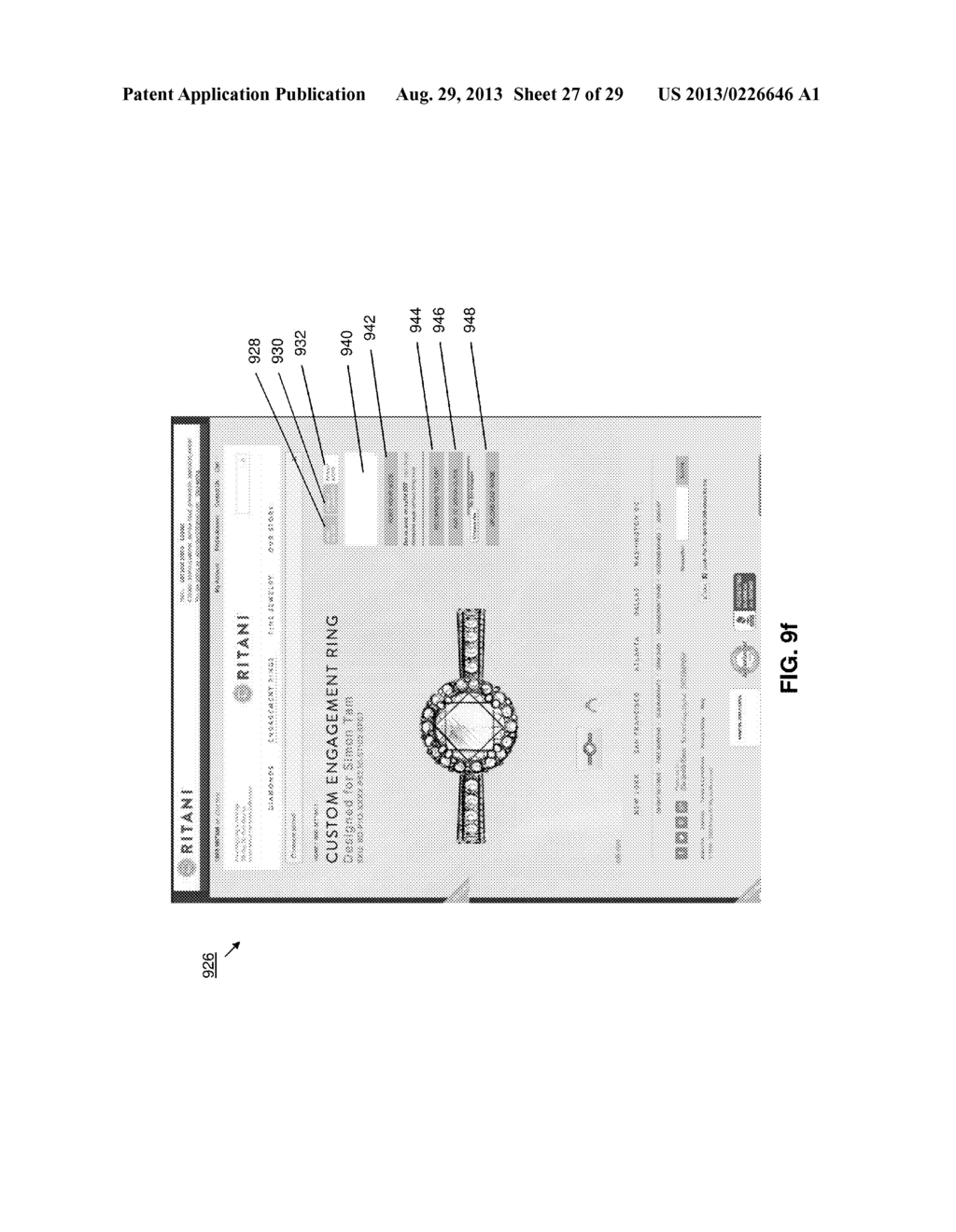 Apparatus, Article of Manufacture, and Methods for In-Store Preview of an     Online Jewelry Item - diagram, schematic, and image 28