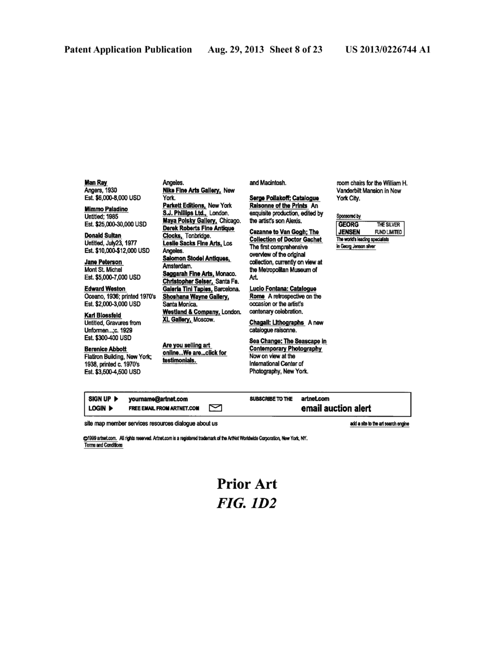 SYSTEM AND METHOD FOR CONSTRUCTING AND DISPLAYING ACTIVE VIRTUAL REALITY     CYBER MALLS, SHOW ROOMS, GALLERIES, STORES, MUSEUMS, AND OBJECTS WITHIN - diagram, schematic, and image 09