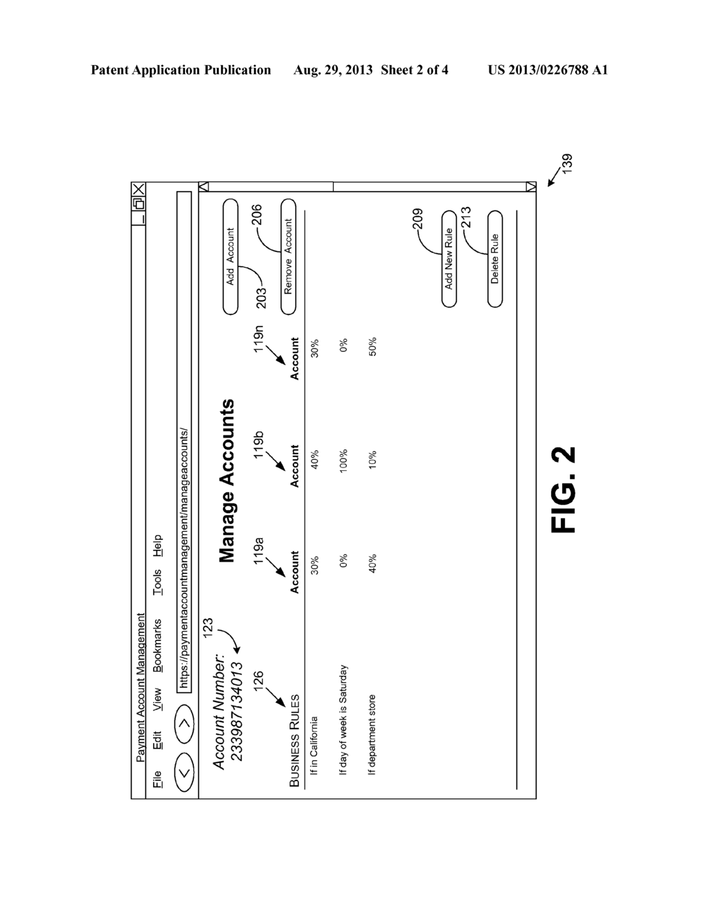 Payment Account Management - diagram, schematic, and image 03