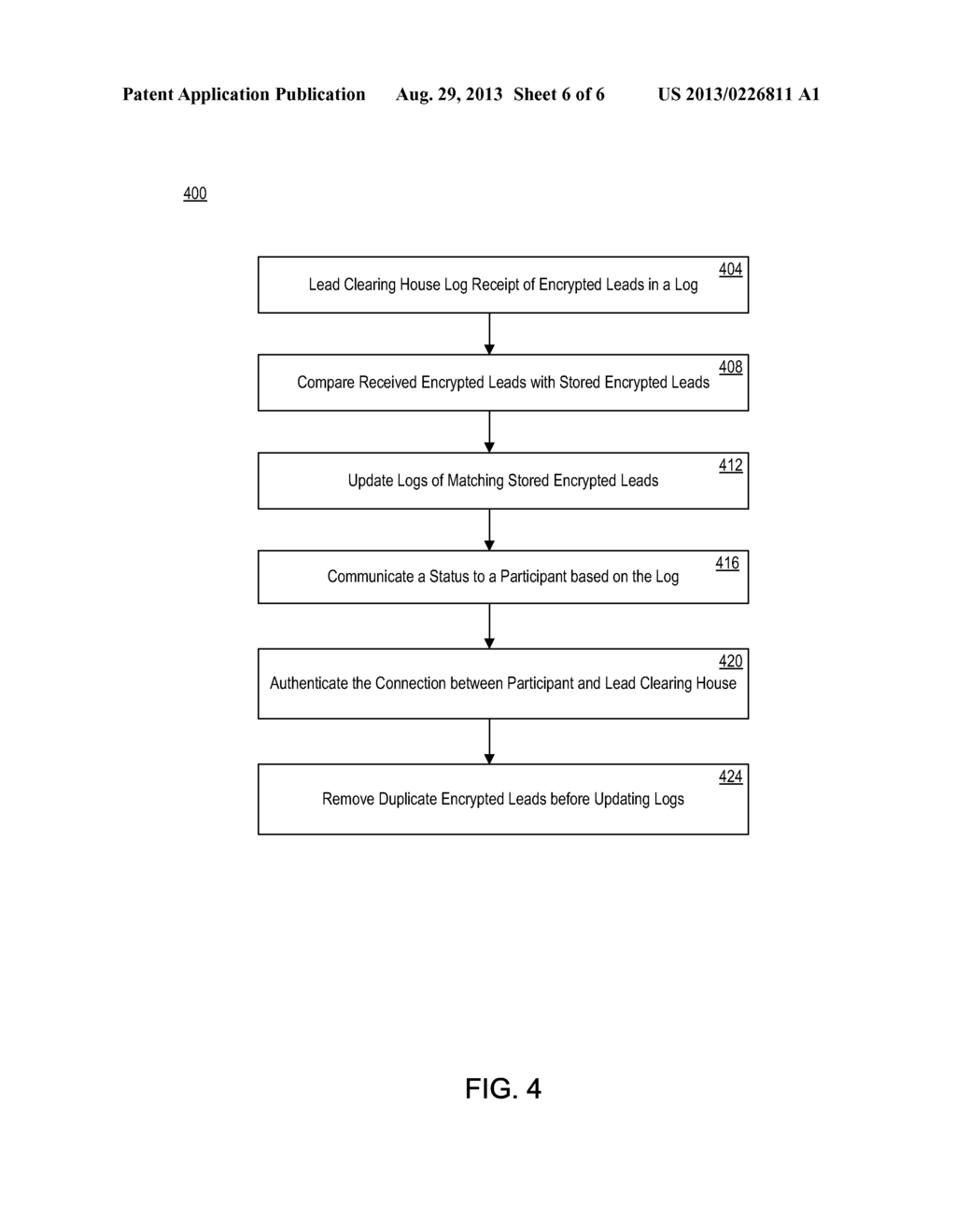 TRUSTED THIRD PARTY CLEARING HOUSE FOR LEAD TRACKING - diagram, schematic, and image 07