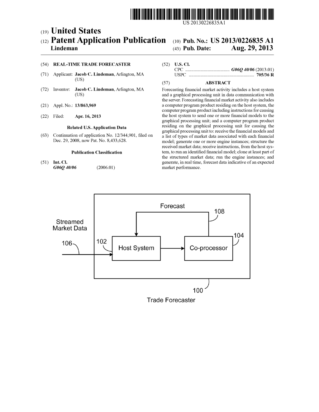 Real-Time Trade Forecaster - diagram, schematic, and image 01