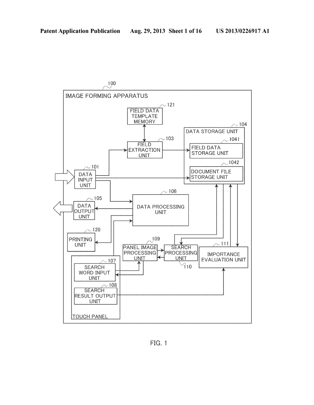 DOCUMENT SEARCH APPARATUS - diagram, schematic, and image 02