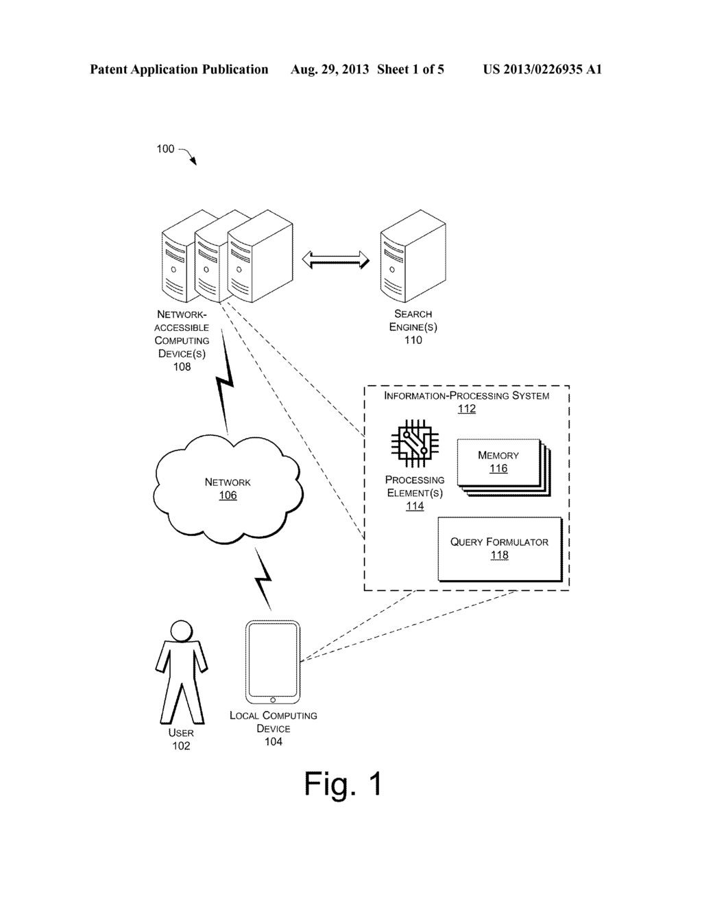 Context-based Search Query Formation - diagram, schematic, and image 02