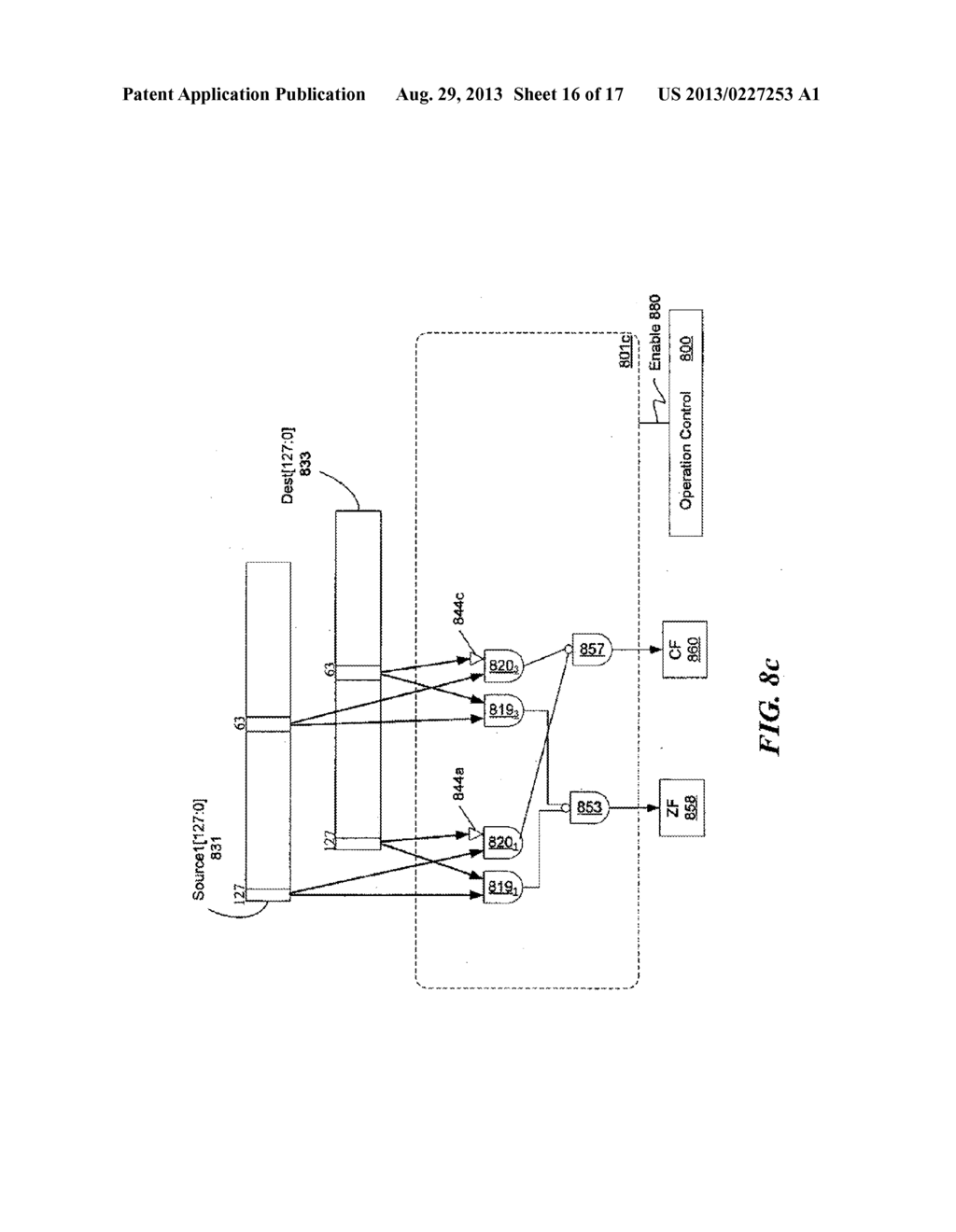 METHOD AND APPARATUS FOR PERFORMING LOGICAL COMPARE OPERATIONS - diagram, schematic, and image 17